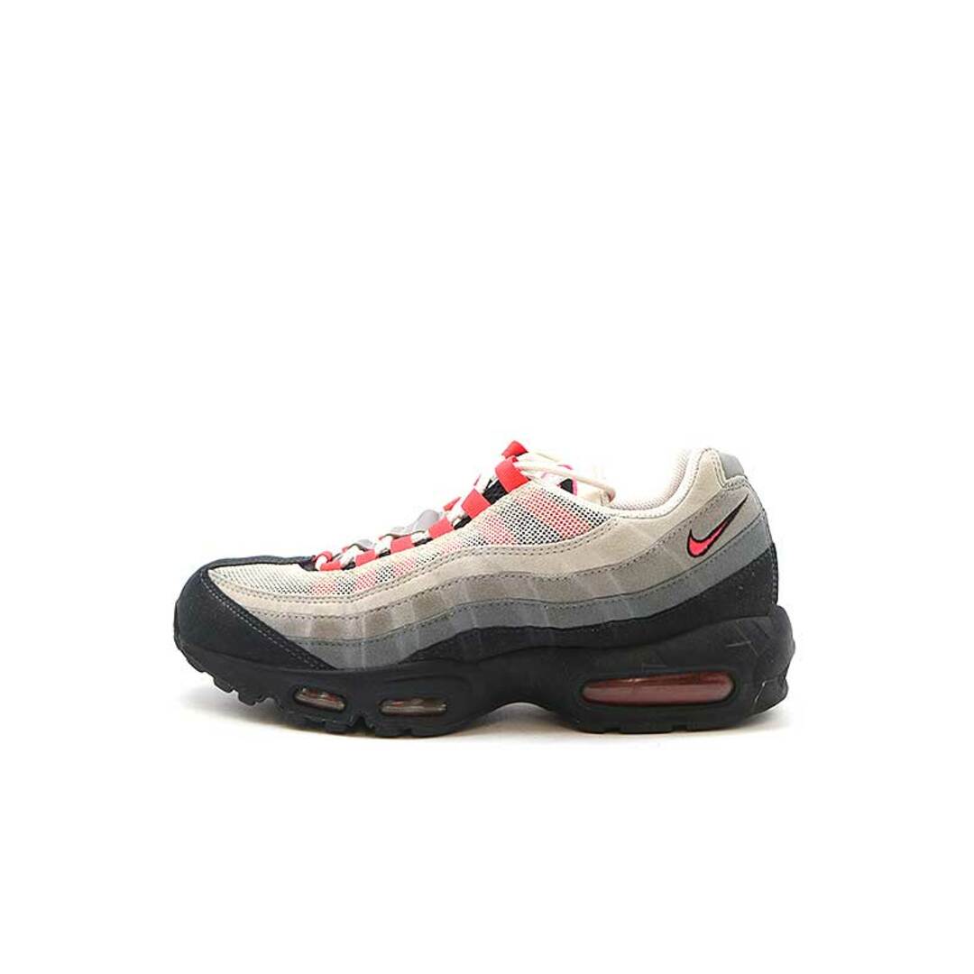 NIKE ナイキ AIR MAX 95 SOLAR RED スニーカー グレー 27cm