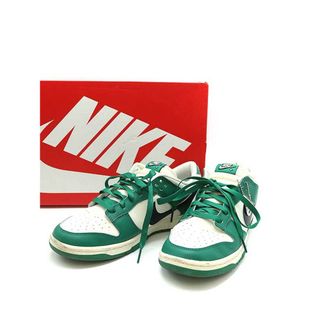 ナイキ(NIKE)のNIKE ナイキ DUNK LOW RETRO SE スニーカー グリーン 27.5cm(スニーカー)