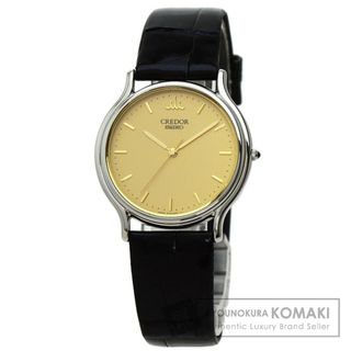 セイコー(SEIKO)のSEIKO GCAR051 クレドールシグノ 腕時計 SS 革 メンズ(腕時計(アナログ))