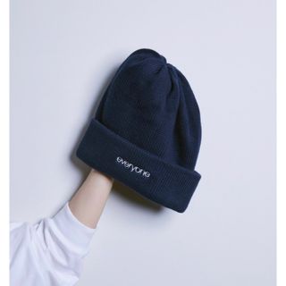 1LDK SELECT - Ennoy Cotton Beanie BLACK エンノイ ビーニーの通販 by