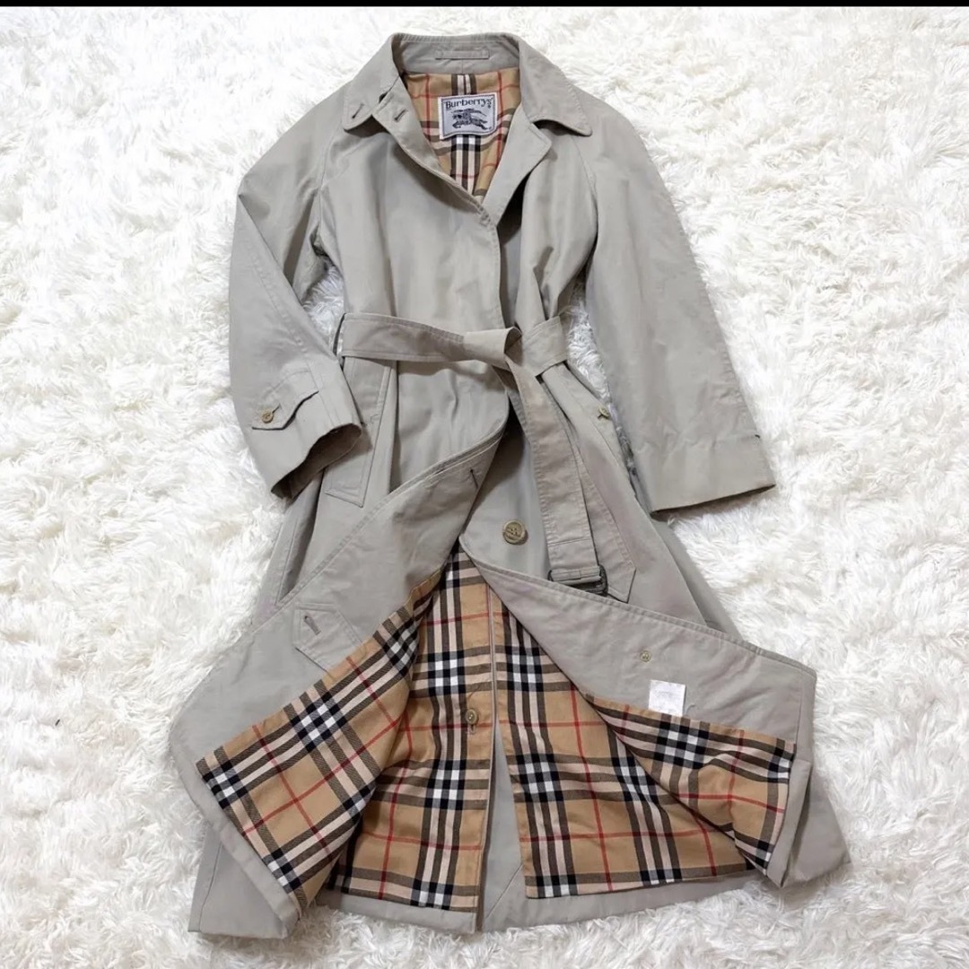 BURBERRY(バーバリー)のバーバリー　トレンチコーチ　ノバチェック レディースのジャケット/アウター(トレンチコート)の商品写真