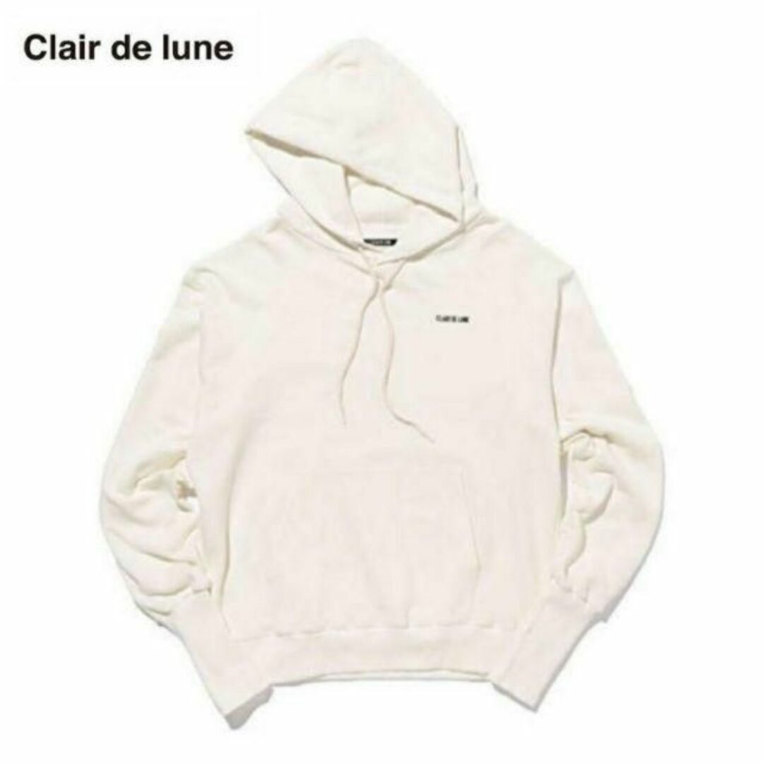 【新品】Clair de luna Hoodie white Mサイズ 登坂広臣