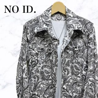 NO ID. - NO ID 総柄シャツ ペイズリー柄シャツ 長袖シャツ トップスの