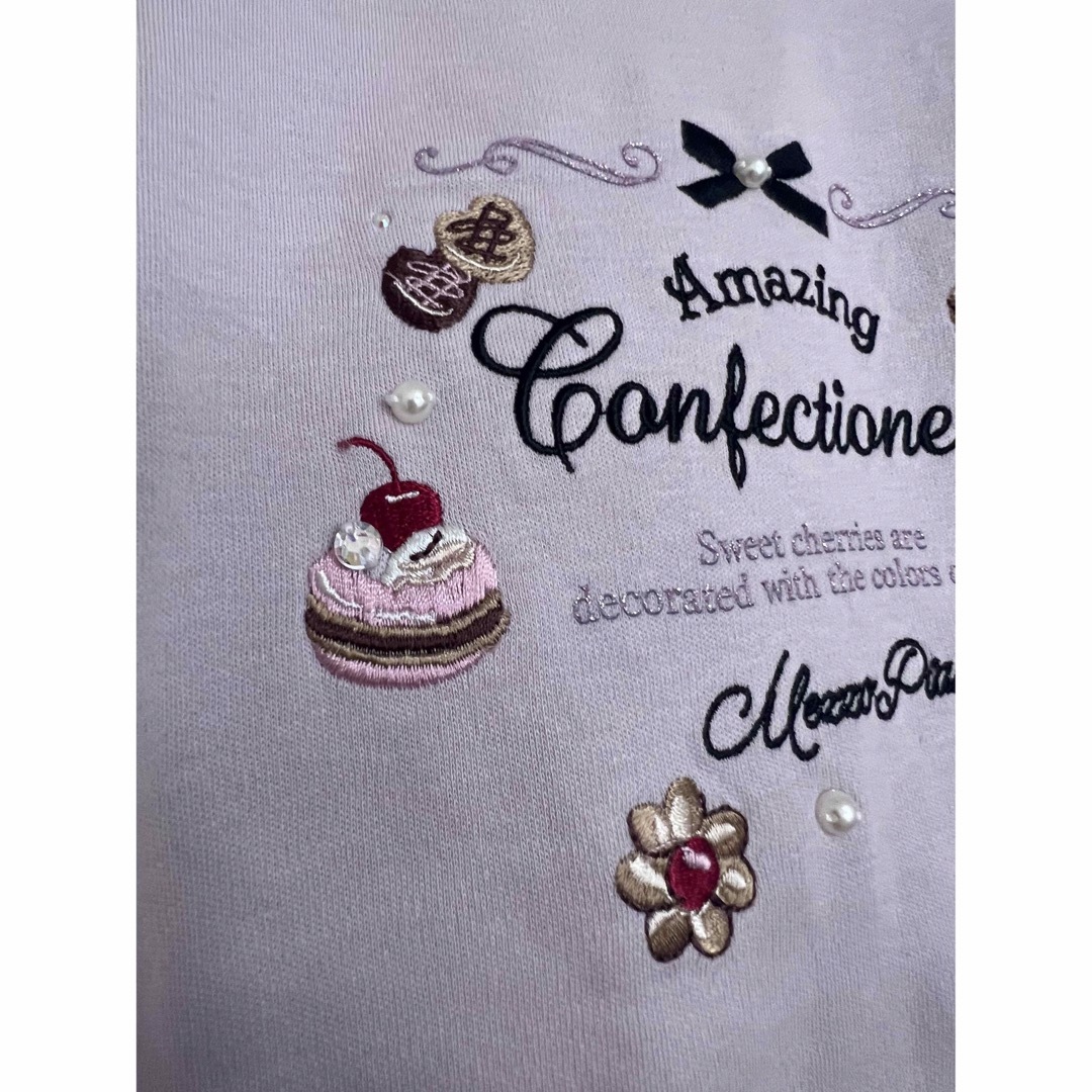 メゾピアノ 新品未使用140cm刺繍シャツ 2