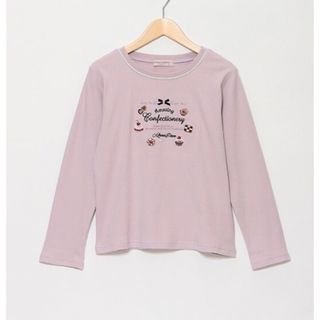 メゾピアノジュニア(mezzo piano junior)のメゾピアノ 新品未使用140cm刺繍シャツ(Tシャツ/カットソー)