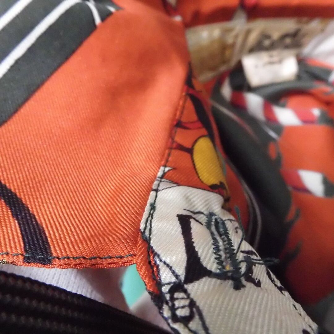 HERMES - 美品 HERMES エルメス ヴィンテージ シャツ オレンジ HERMES - 美品 HERMES エルメス ヴィンテージ シャツ オレンジ