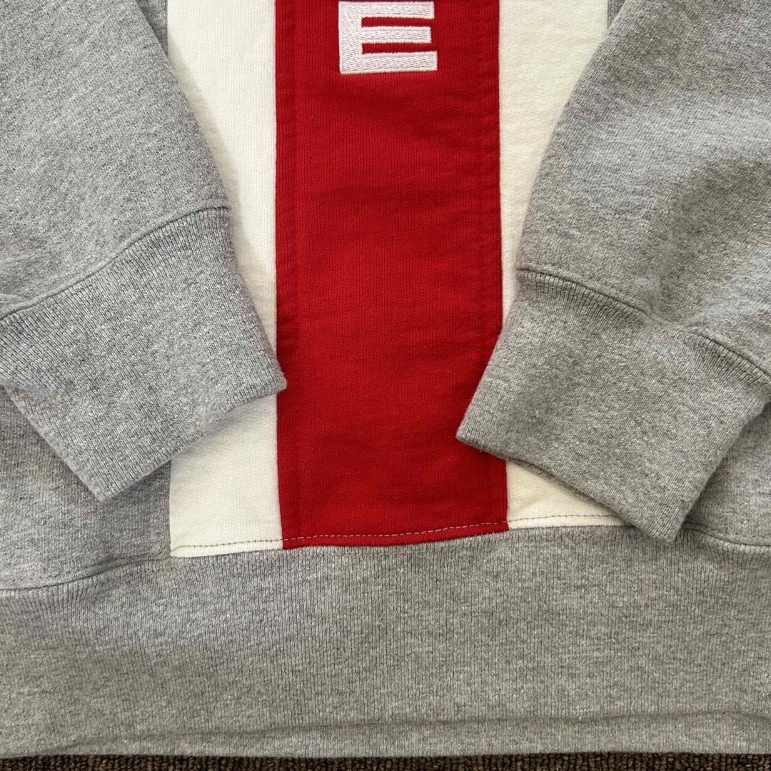 supreme Vertical Logo Panel Crewneck 希少