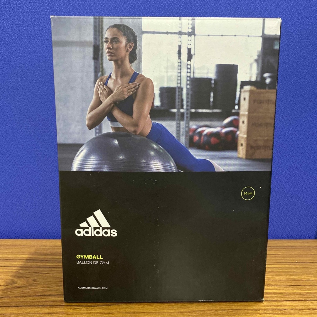 adidas(アディダス)の〈新品〉adidas バランスボール　65cm  スポーツ/アウトドアのトレーニング/エクササイズ(トレーニング用品)の商品写真