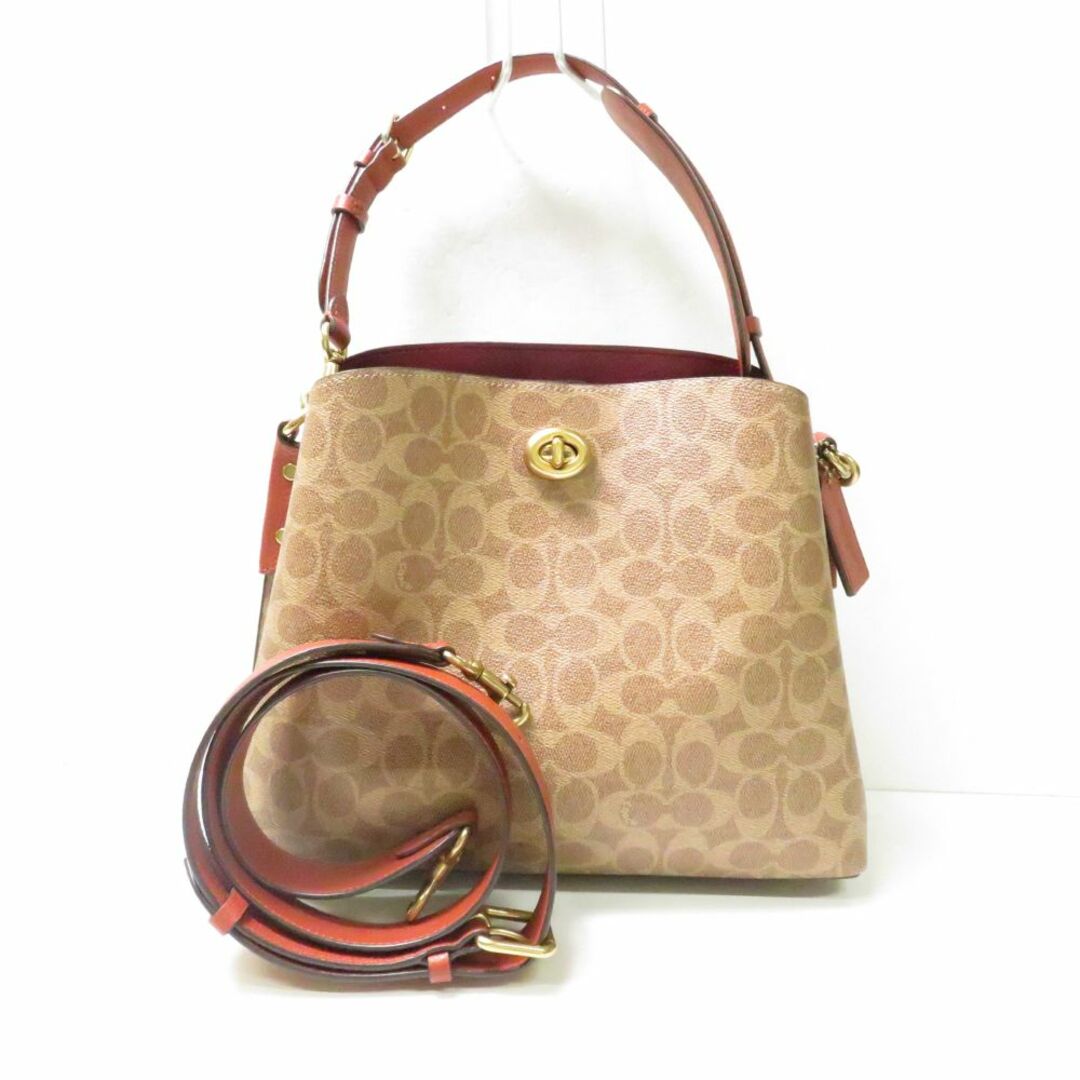 美品 COACH コーチ C2745 WILLOW シグネチャー ウィロウ 2Way ...