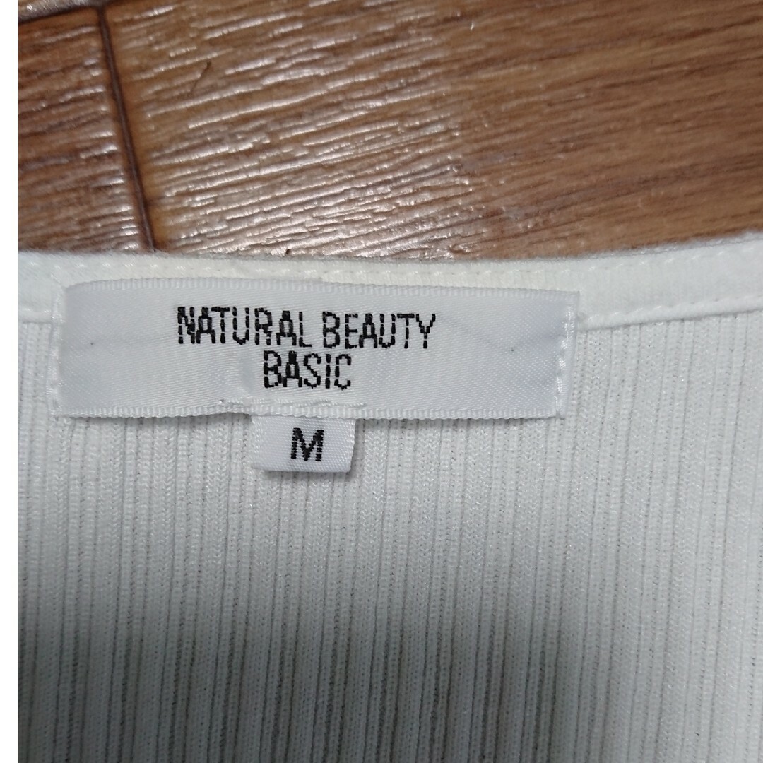 NATURAL BEAUTY BASIC(ナチュラルビューティーベーシック)のナチュラルビューティーベーシック 半袖カットソー レディースのトップス(カットソー(半袖/袖なし))の商品写真