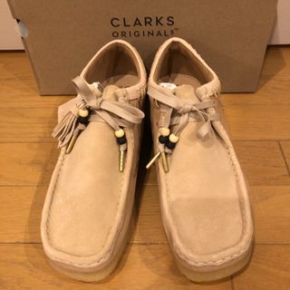 [未使用] CLARKS WALLABEE ワラビー  大人気　ナチュラル