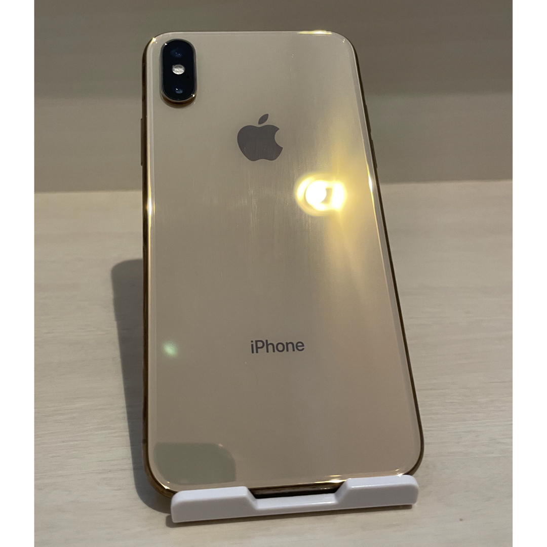 iPhone(アイフォーン)の【本体のみ】iPhone XS ゴールド 256GB SIMフリー スマホ/家電/カメラのスマートフォン/携帯電話(スマートフォン本体)の商品写真