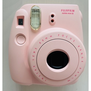 フジフイルム(富士フイルム)のチェキ　ピンク　intax mini8(フィルムカメラ)