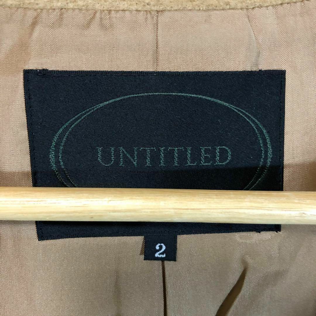 unaltd ウール フーデッドコート 日本製 ベージュ 茶 表記サイズ2