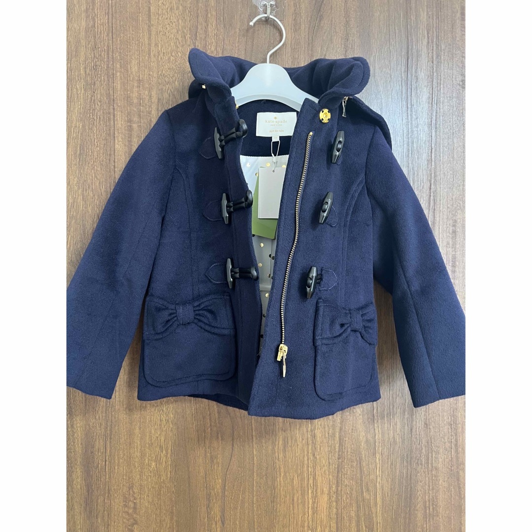 kate spade new york(ケイトスペードニューヨーク)のkate spade new york kids110cm新品未使用 キッズ/ベビー/マタニティのキッズ服女の子用(90cm~)(コート)の商品写真