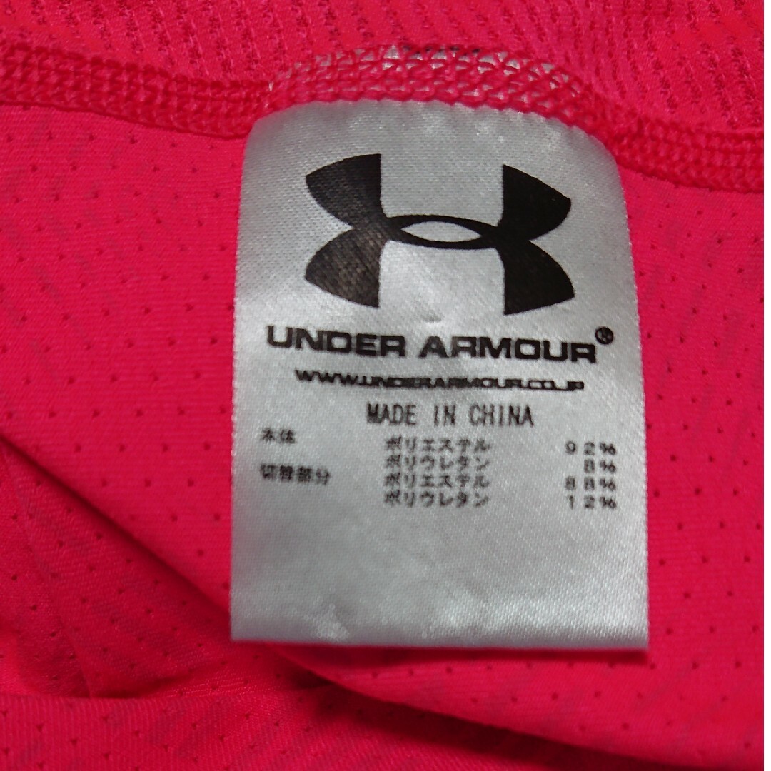 UNDER ARMOUR(アンダーアーマー)のアンダーアーマー  Tシャツウエア ピンク レディースのトップス(Tシャツ(半袖/袖なし))の商品写真