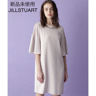 ジルスチュアート(JILLSTUART)の未使用♦JILLSTUART Endy ROBE メグフレア袖サックワンピース(ひざ丈ワンピース)