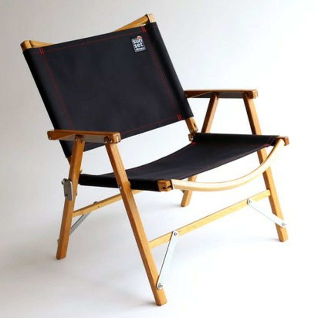 【送料無料/新品】  Kermit sunsetclimax Chair 2台 black テーブル/チェア