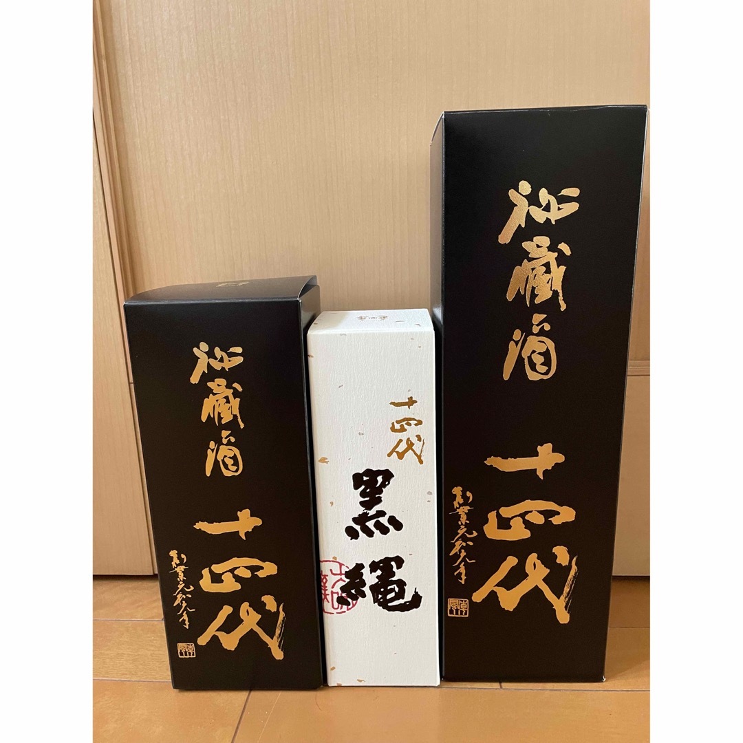 十四代 秘蔵酒1800mi720mi黒縄720mi セットの通販 by ピノコshop|ラクマ