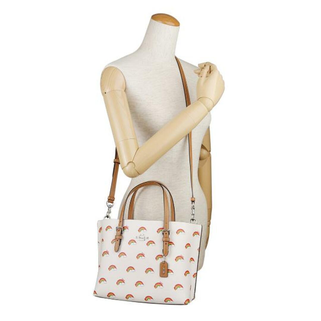 新品 コーチ COACH トートバッグ MOLLIE TOTE 25 チョークマルチ