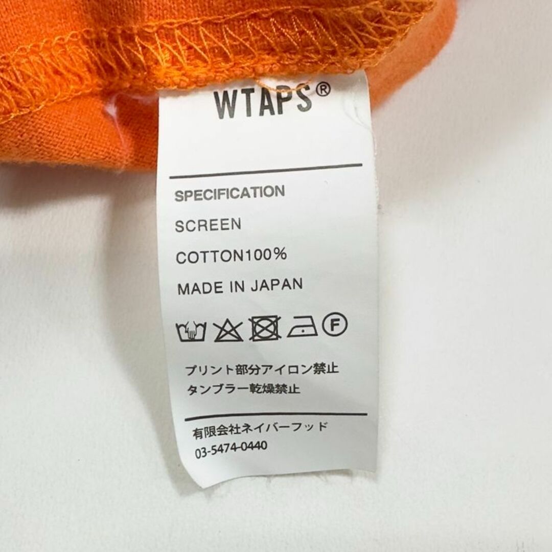 W)taps(ダブルタップス)のWTAPS ダブルタップス WTVUA 01 ロンT 長袖 Tシャツ Mサイズ メンズのトップス(Tシャツ/カットソー(七分/長袖))の商品写真