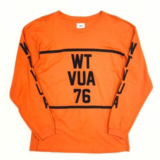 ダブルタップス(W)taps)のWTAPS ダブルタップス WTVUA 01 ロンT 長袖 Tシャツ Mサイズ(Tシャツ/カットソー(七分/長袖))