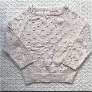 ボンポワン(Bonpoint)のJamie kay ドッティーニット Dotty knit ポップコーン ニット(ニット)