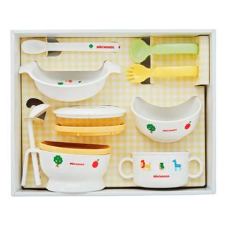 ミキハウス(mikihouse)のミキハウス　テーブルウェアセット　離乳食食器セット(離乳食調理器具)