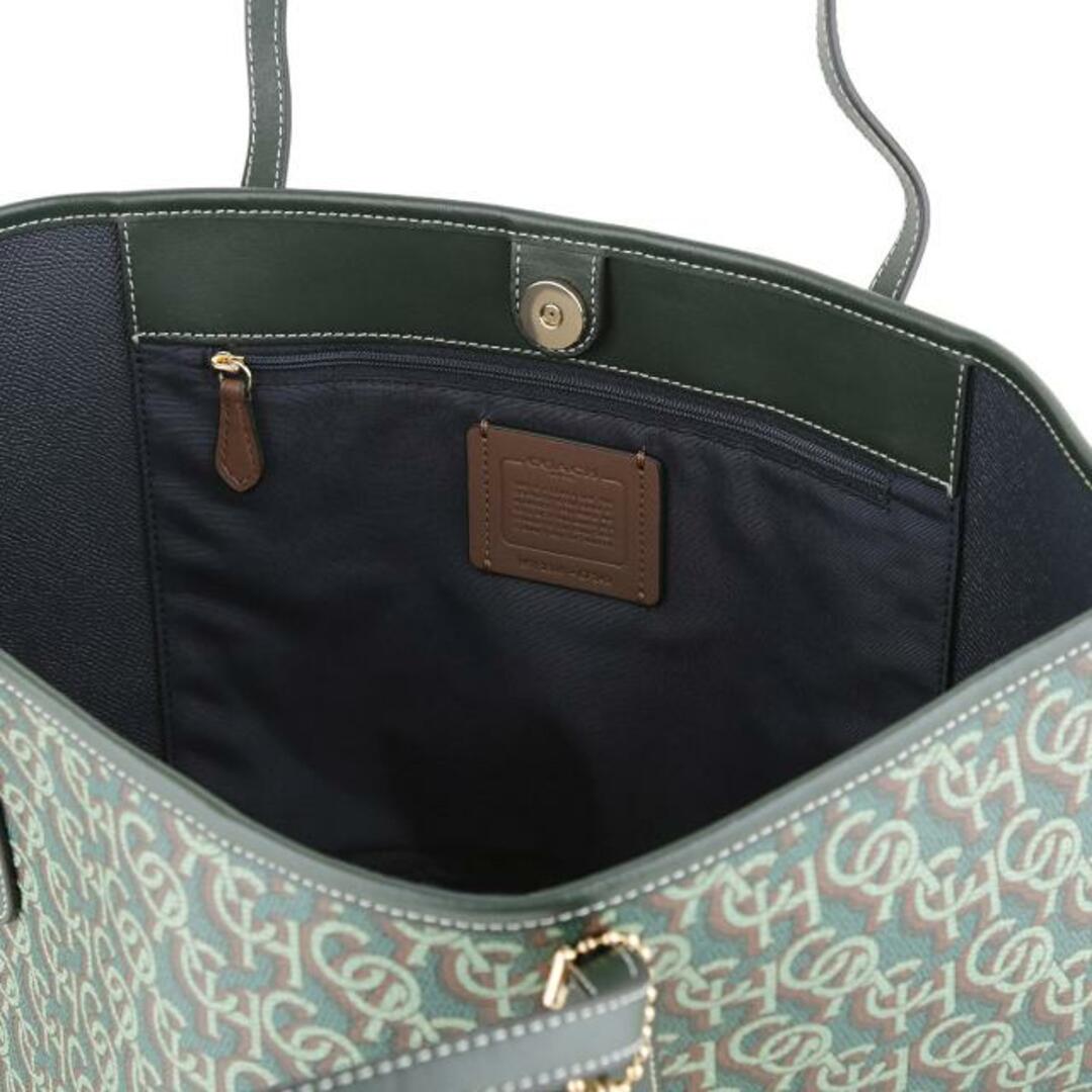 新品 コーチ COACH トートバッグ シティ トート グリーン