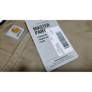 Carhartt　WIP　MASTER　PANT　W33　ベージュ　カーハート