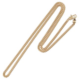 トムウッド(TOM WOOD)のトムウッド TOMWOOD ネックレス CURB CHAIN M 喜平チェーン ユニセックス チェーンネックレス  シルバー925 N13029CCM01 S9259K 0002(ネックレス)