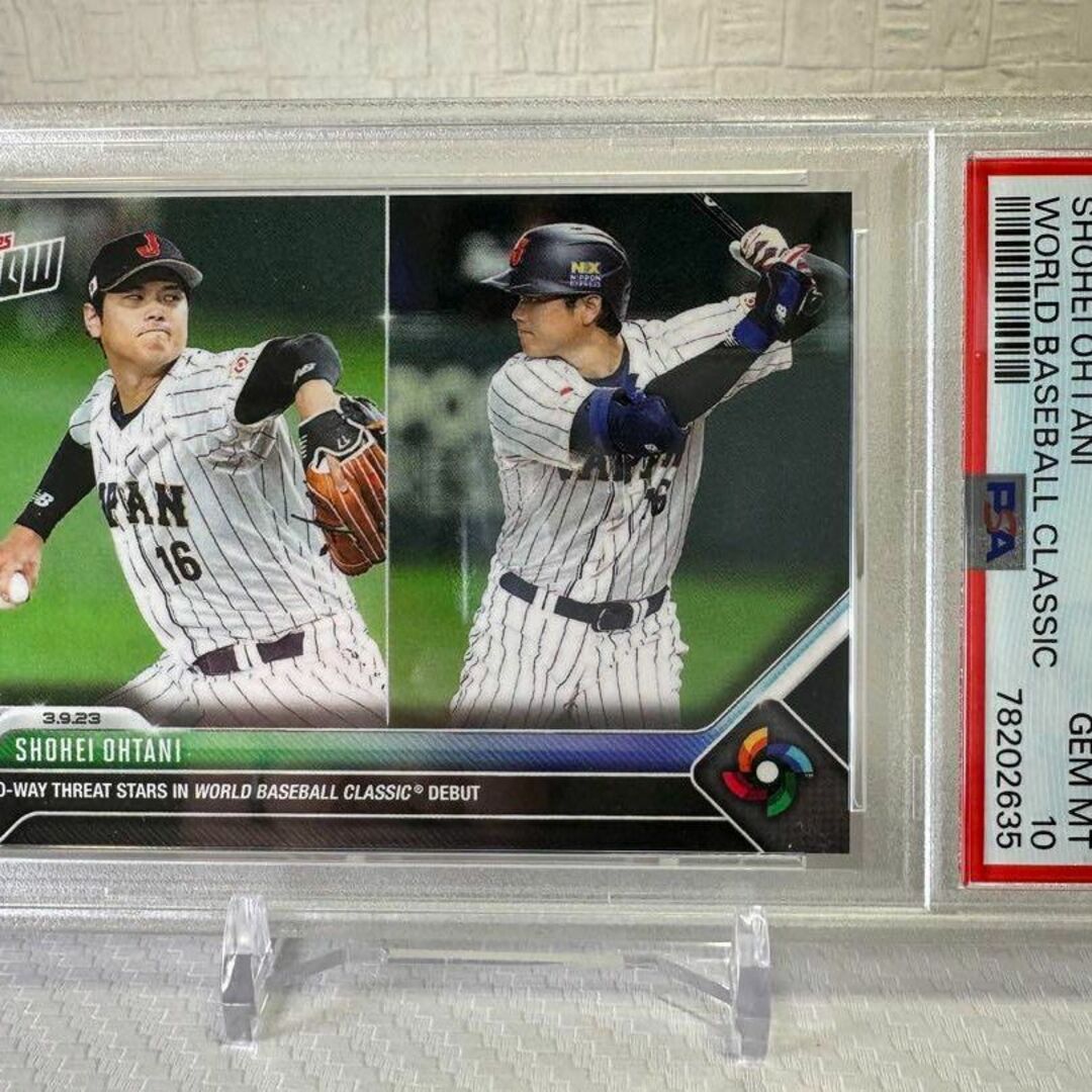 PSA10 Topps Now 侍ジャパン 大谷翔平 WBC　希少