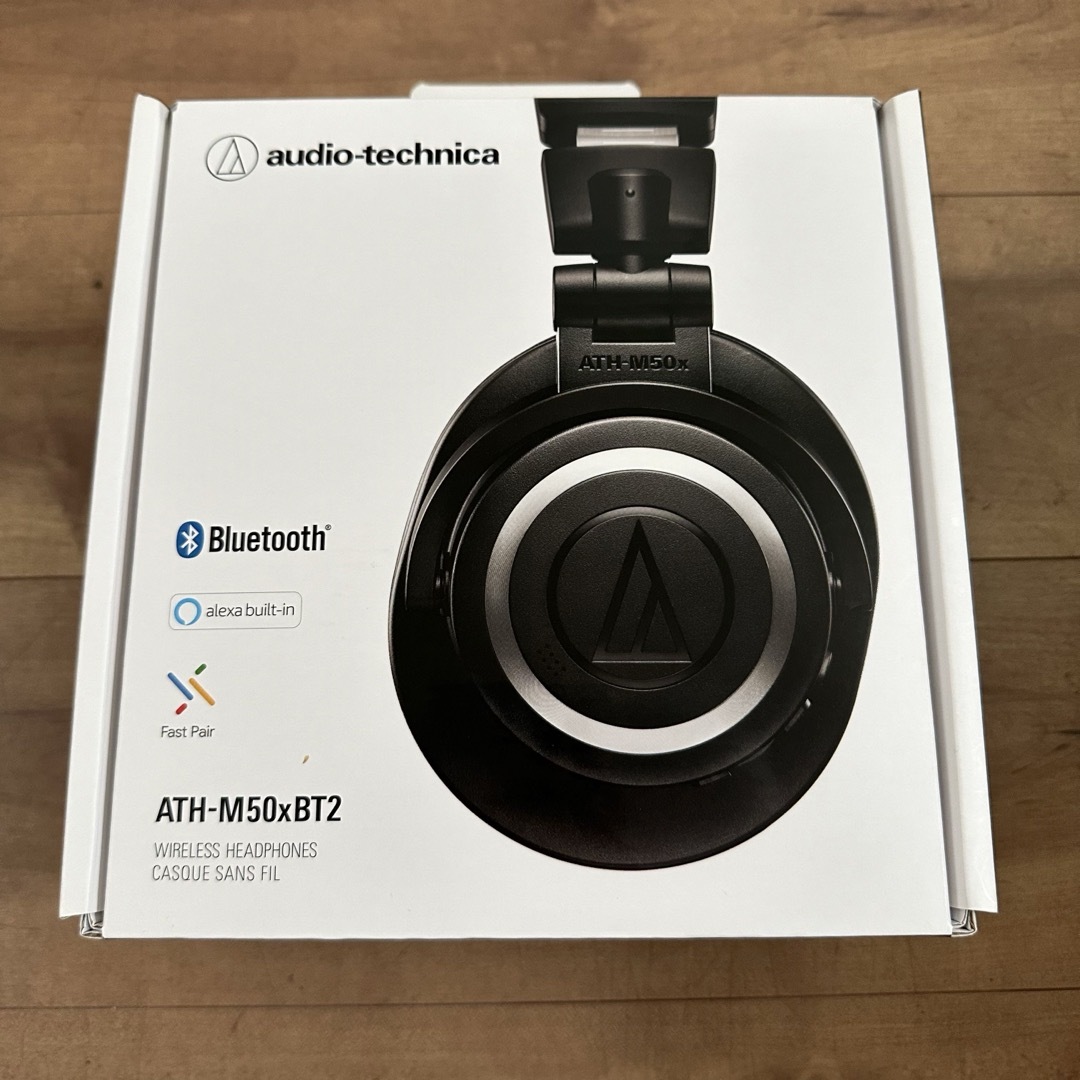 audio-technica(オーディオテクニカ)のオーディオテクニカ ATH-M50xBT2 ワイヤレスヘッドホン スマホ/家電/カメラのオーディオ機器(ヘッドフォン/イヤフォン)の商品写真