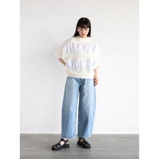 SCOT CLUB - RADIATE 17,000円23S/S 異素材ドッキングドルマンニットの