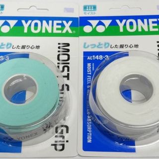 ヨネックス(YONEX)のヨネックス 　モイストスーパーグリップAC148-3［3本入］WGとW(バドミントン)