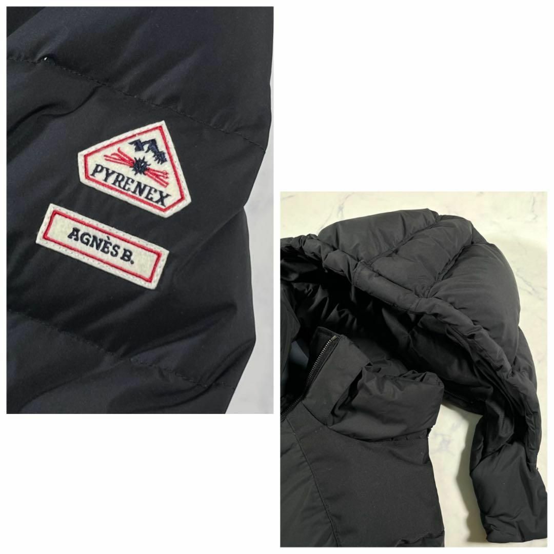 古典 【極美品】PYRENEX×agnes b. コラボダウンコート ワッペンロゴ 古典 【極美品】PYRENEX×agnes b. コラボダウンコート ワッペンロゴ
