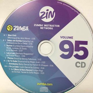 ズンバ(Zumba)のズンバ　ZIN95  CD(クラブ/ダンス)