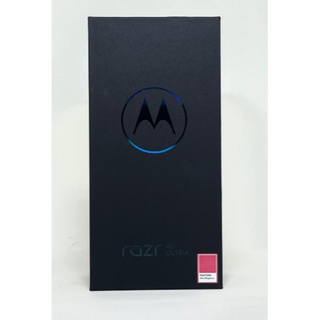 モトローラ(Motorola)のMotorola razr 40 Ultra 256GB ブラック SIMフリー(スマートフォン本体)