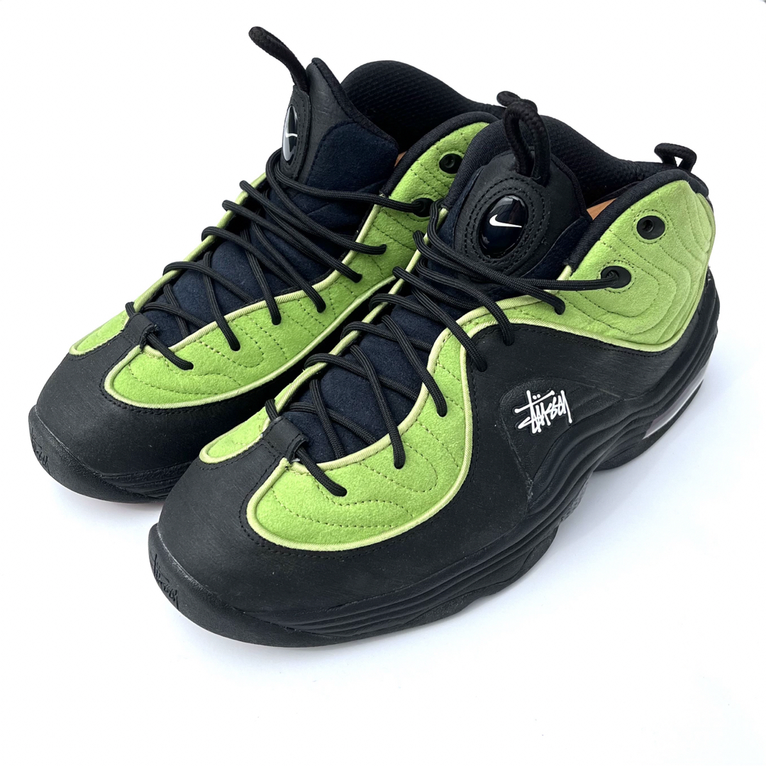 NIKE STUSSY AIR PENNY2 BLACK GREEN