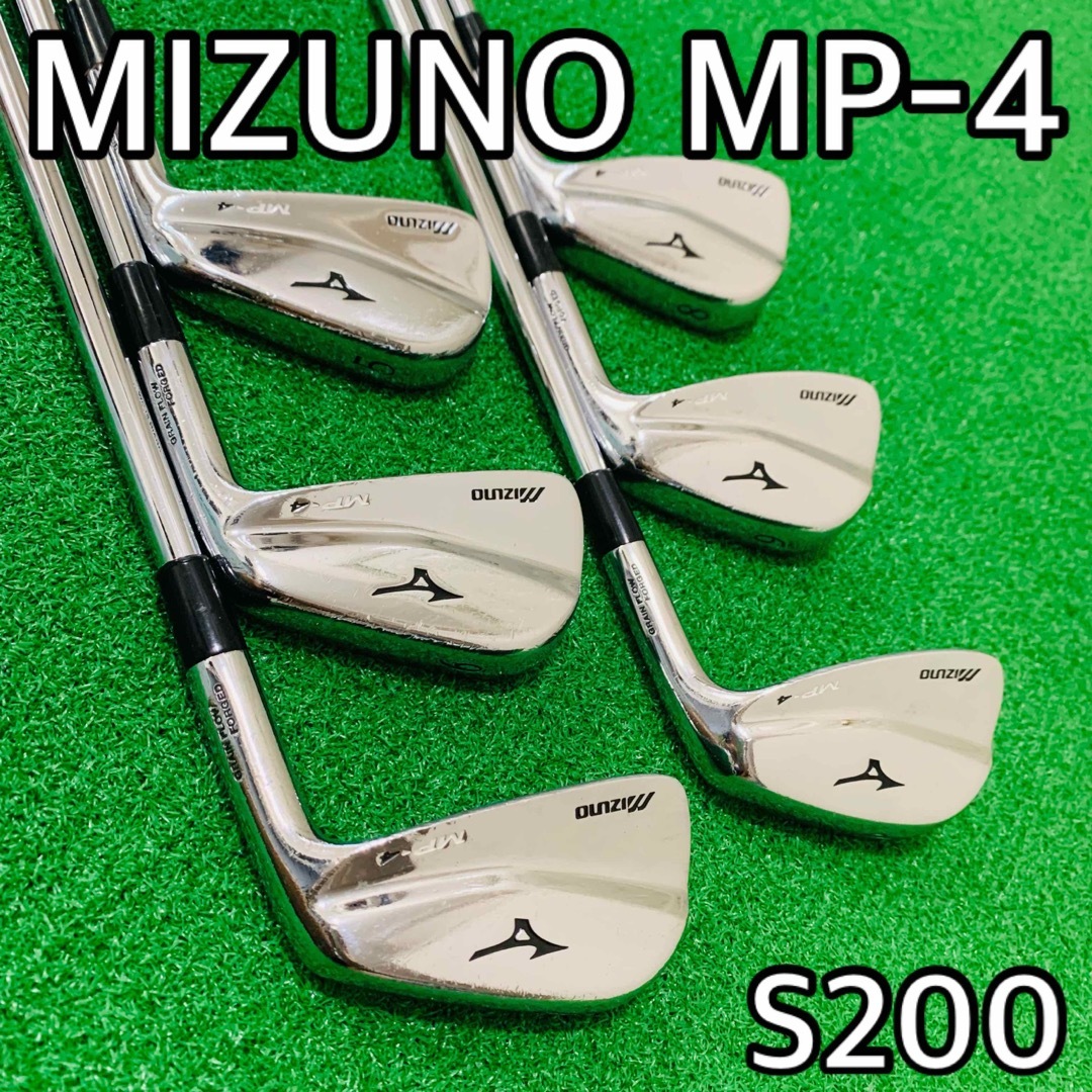 MIZUNO - YR5731 MIZUNO MP-4 ミズノ メンズ 右利き アイアン6本 Sの ...