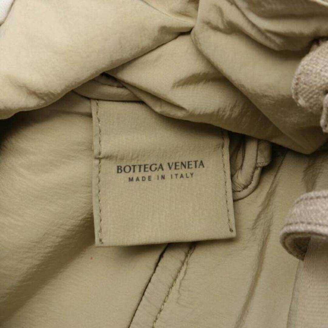 Bottega Veneta(ボッテガヴェネタ)のBEAK ビーク ボディバッグ リネン ベージュ レディースのバッグ(ボディバッグ/ウエストポーチ)の商品写真