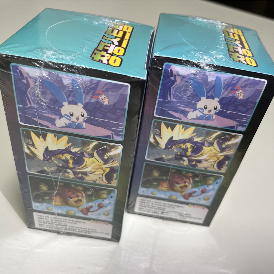 ポケモンカード　蒼空ストリーム　 韓国版未開封シュリンク付きB O X エンタメ/ホビーのトレーディングカード(Box/デッキ/パック)の商品写真