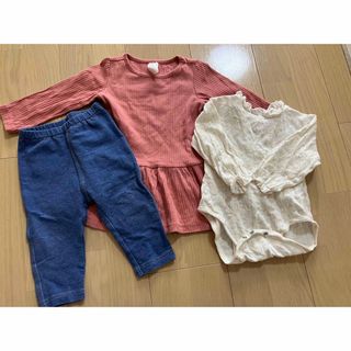 ザラキッズ(ZARA KIDS)のアオ様専用 3点まとめ売り(ロンパース)