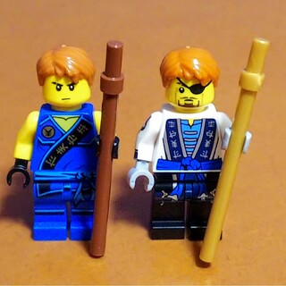 レゴ(Lego)のレゴ★ニンジャゴー ジェイ＆フューチャー・ジェイ 美品 激レア ラスト予定(キャラクターグッズ)