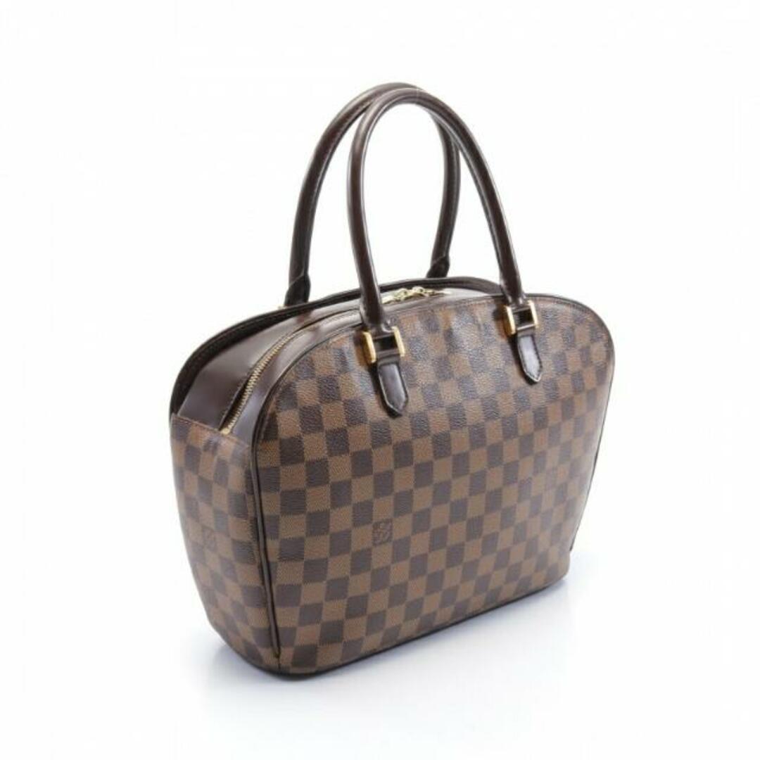 LOUIS VUITTON(ルイヴィトン)のサリア オリゾンタル ダミエエベヌ ハンドバッグ PVC レザー ブラウン レディースのバッグ(ハンドバッグ)の商品写真