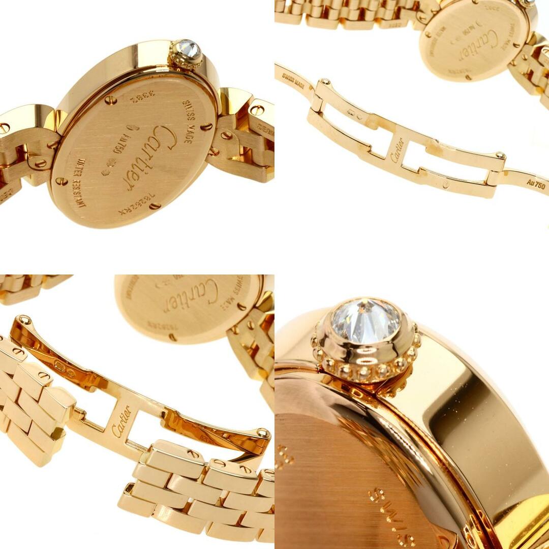 Cartier(カルティエ)のCARTIER WG800003 デリス ドゥ カルティエ SM ダイヤモンド 腕時計 K18PG K18PG ダイヤモンド レディース レディースのファッション小物(腕時計)の商品写真