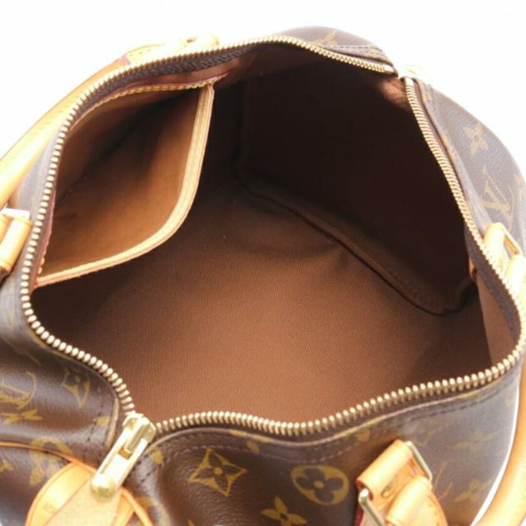 LOUIS VUITTON(ルイヴィトン)のスピーディ30 モノグラム ハンドバッグ PVC レザー ブラウン レディースのバッグ(ハンドバッグ)の商品写真