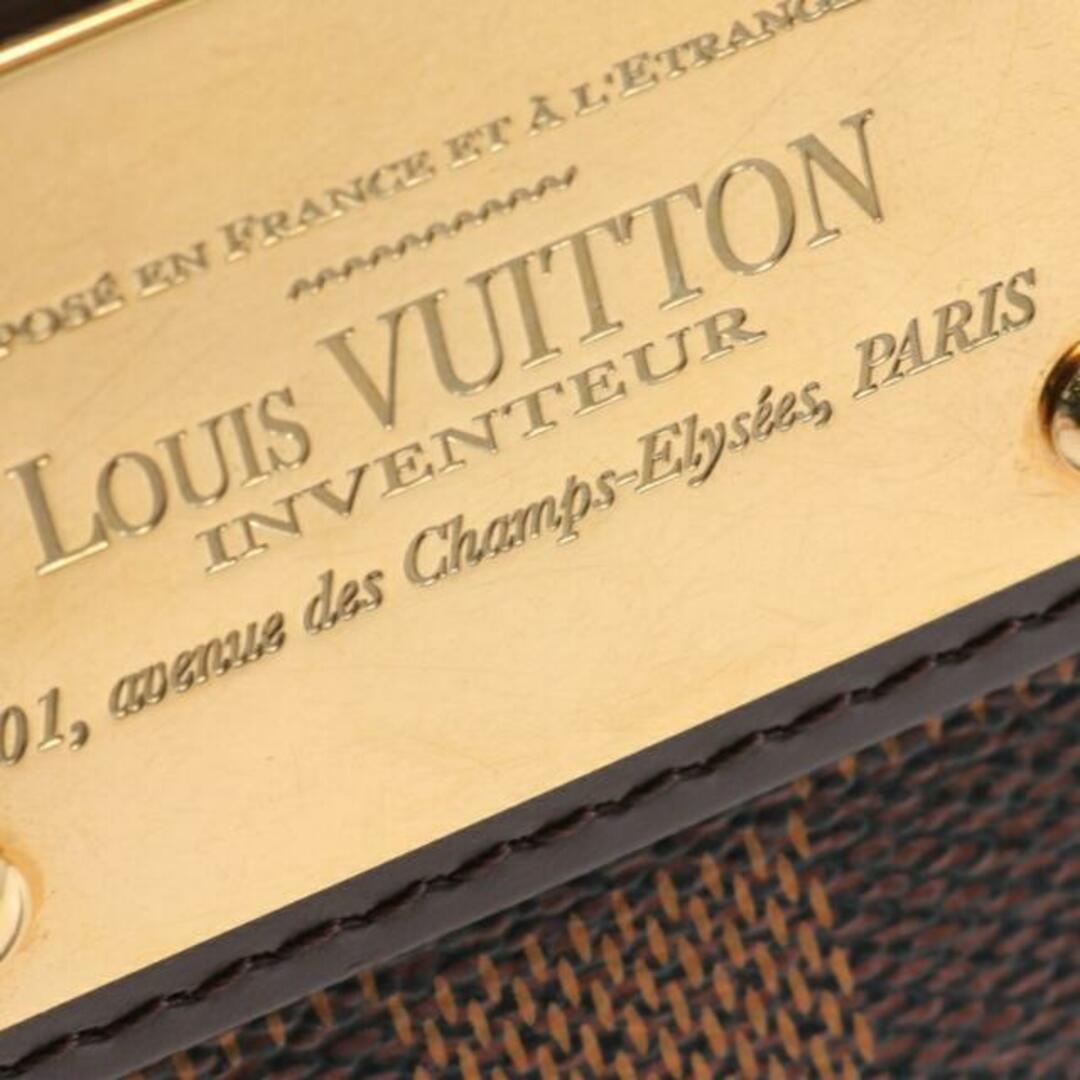 LOUIS VUITTON - エヴァ ダミエエベヌ チェーンハンドバッグ PVC