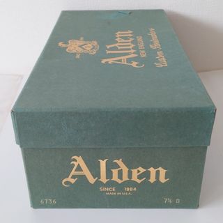 ◆Alden/ローファー/US7.5/赤茶/6736