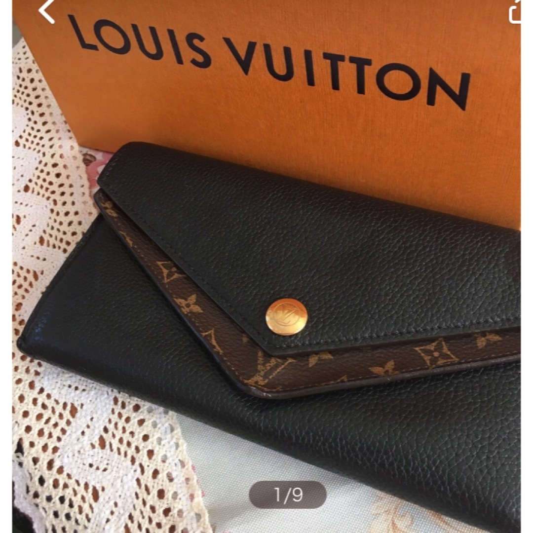 財布【訳あり】LOUIS VUITTON ポルトフォイユドゥブル　長財布